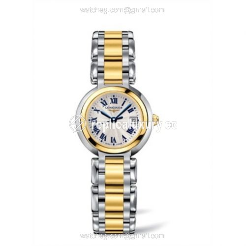 Longines PrimaLuna Quartz 26.5 Two Tone L8.110.5.91.6