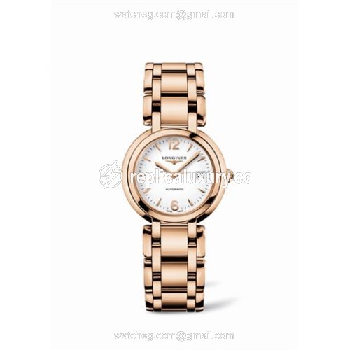 Longines PrimaLuna Automatic 30 Pink Gold Arabic L8.113.8.16.6