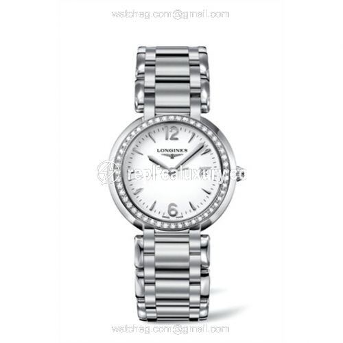 Longines PrimaLuna Quartz 34 Diamond Arabic L8.114.0.16.6