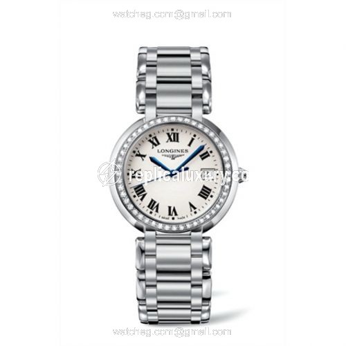 Longines PrimaLuna Quartz 34 Diamond L8.114.0.71.6