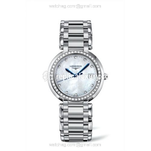 Longines PrimaLuna Quartz 34 Diamond MOP L8.114.0.87.6
