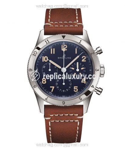 Breitling AVI Ref. 765 1953 Re-Edition Platinum LB0920131C1X1