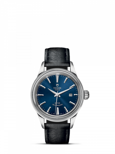 Tudor Style 28 Stainless Steel / Blue / Strap M12100-0010