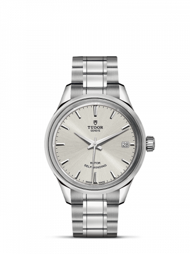 Tudor Style 34 Stainless Steel / Silver / Bracelet M12300-0001