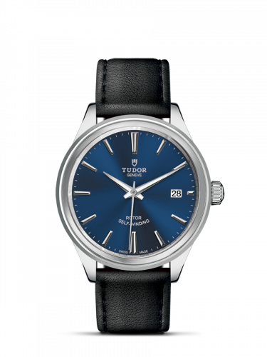 Tudor Style 38 Stainless Steel / Blue / Strap M12500-0010