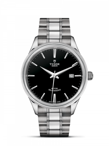 Tudor Style 41 Stainless Steel / Black / Bracelet M12700-0002