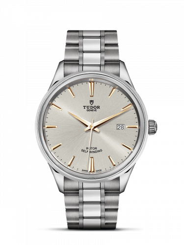 Tudor Style 41 Stainless Steel / Silver / Bracelet M12700-0017