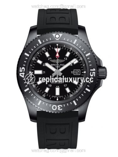 Breitling Superocean 44 Special Blacksteel / Black / Rubber M1739313.BE92.152S