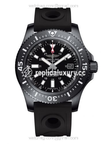Breitling Superocean 44 Special Blacksteel / Black / Rubber M1739313.BE92.227S