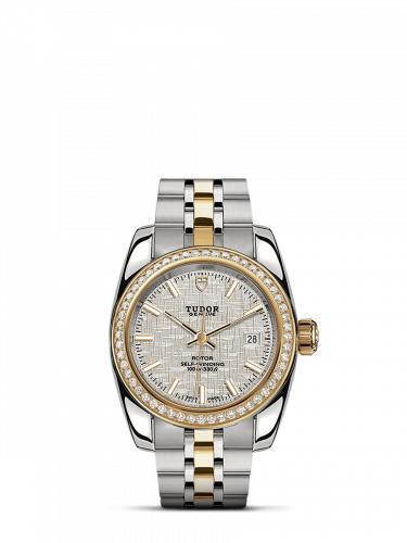 Tudor Classic 28 Stainless Steel / Yellow Gold / Diamond / Silver / Bracelet M22023-0003