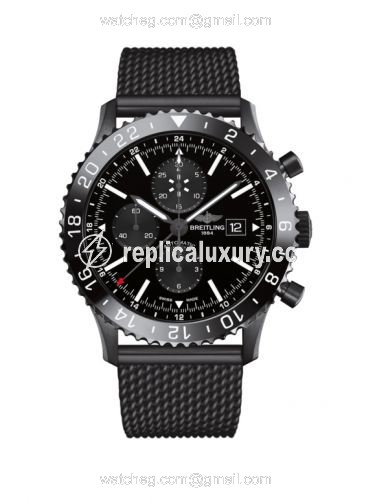 Breitling Chronoliner Blacksteel / Black / Ocean Classic M2431013.BF02.159M