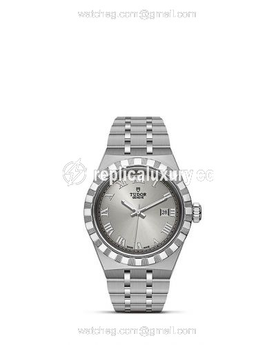 Tudor Royal Date 28 Stainless Steel / Silver - Roman M28300-0001
