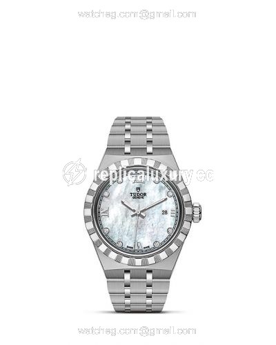 Tudor Royal Date 28 Stainless Steel / MOP M28300-0005