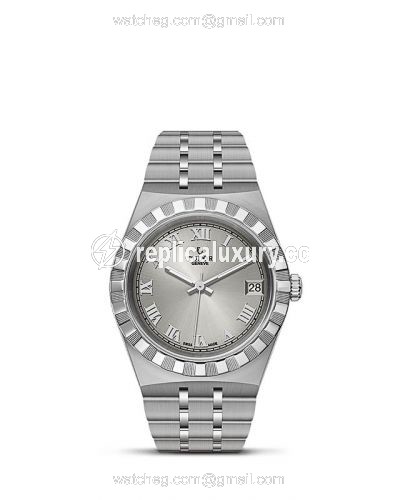 Tudor Royal Date 34 Stainless Steel / Silver - Roman M28400-0001