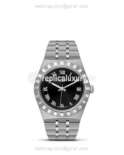 Tudor Royal Date 34 Stainless Steel / Black - Roman M28400-0003