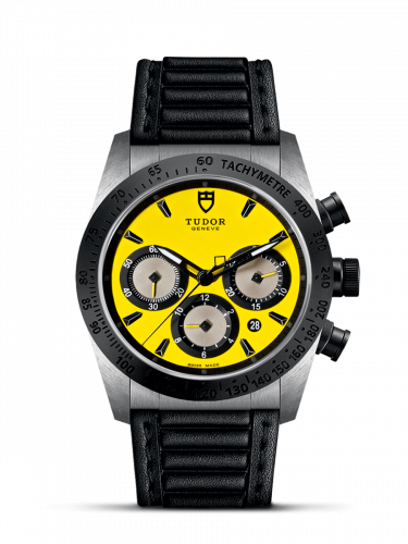 Tudor Fastrider Chrono Yellow / Leather 42010N-0002
