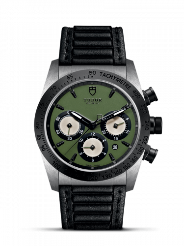 Tudor Fastrider Chrono Green / Leather 42010N-0004