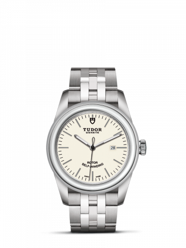 Tudor Glamour Date 31 Stainless Steel / Opaline / Bracelet M53000-0079