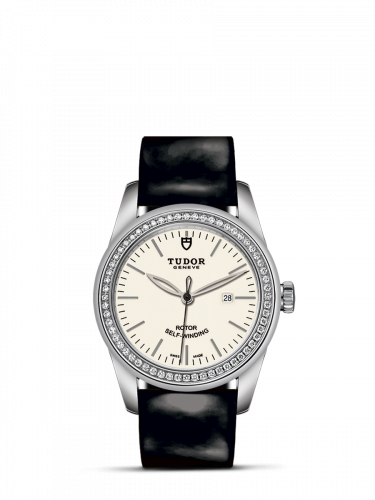 Tudor Glamour Date 31 Stainless Steel / Diamond / Opaline / Strap M53020-0079