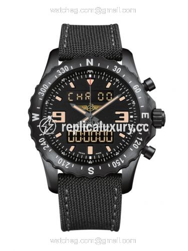 Breitling Chronospace Military Blacksteel / Volcano Black / Military M7836622.BD39.100W