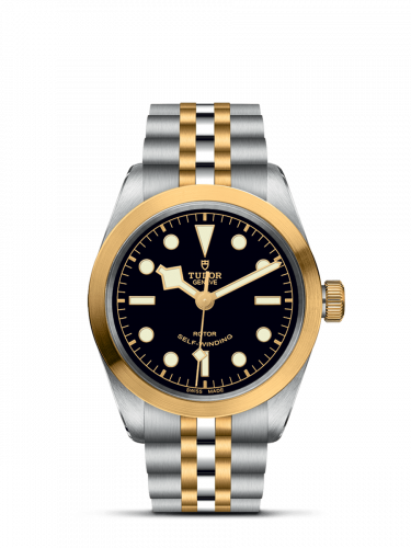 Tudor Heritage Black Bay 36 S&G / Black / Bracelet 79503-0001