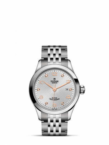 Tudor 1926 28 Stainless Steel / Silver - Diamond 91350-0003