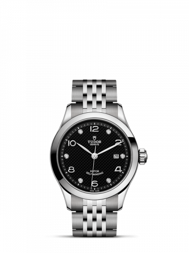 Tudor 1926 28 Stainless Steel / Black - Diamond 91350-0004