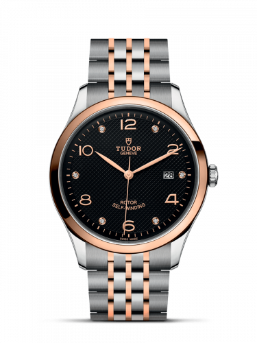Tudor 1926 41 Stainless Steel / Rose Gold / Black - Diamond 91651-0004
