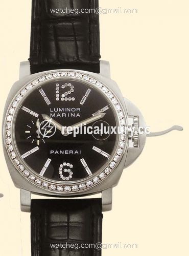 Panerai Luminor Automatic Diamond Bezel / Dial PAM00096