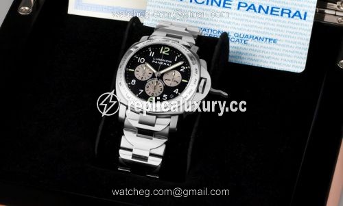 Panerai Luminor Chrono Inverted Panda PAM00122