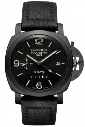 Panerai Luminor 1950 44 10 Days GMT Ceramic / Black PAM00335