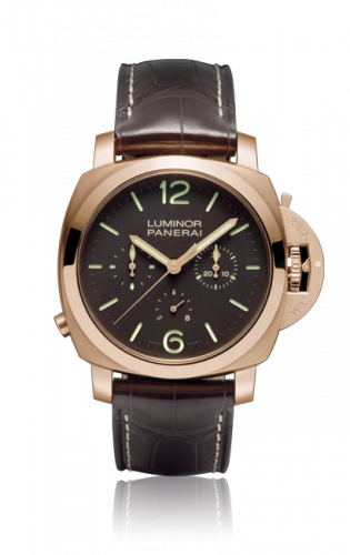 Panerai Luminor 1950 Chrono Monopulsante 8 Days Oro Rosa PAM00344