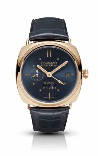 Panerai Radiomir 8 Days GMT Oro Rosso Blue PAM00538