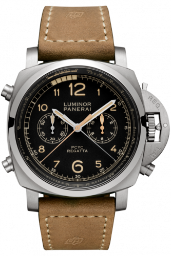 Panerai Luminor 1950 47 Regatta PCYC 3 Days Chrono Flyback Automatic Titanium / Black PAM00652