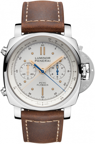 Panerai Luminor 1950 44 PCYC Chrono Flyback Automatic Stainless Steel / White PAM00654