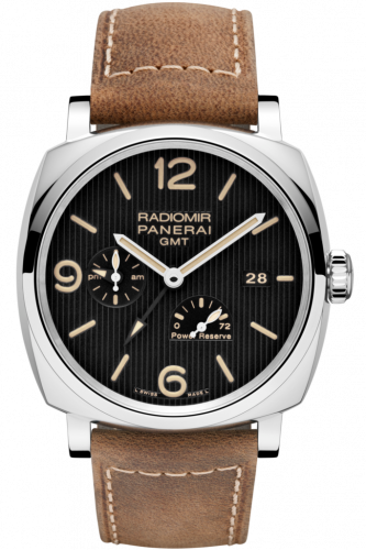 Panerai Radiomir 1940 3 Days GMT Power Reserve Automatic Acciaio Tuxedo PAM00658