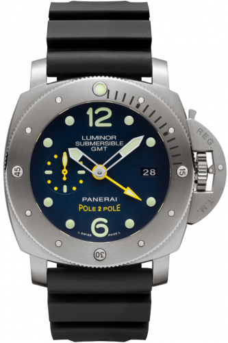 Panerai Luminor Submersible 1950 3 Days GMT Automatic Titanio Pole 2 Pole PAM00719