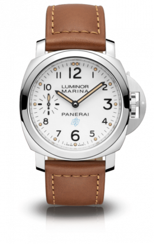 Panerai Luminor Marina Logo 3 Days White / Blue OP PAM00778