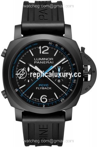 Panerai Luminor 1950 44 PCYC Chrono Flyback Automatic Ceramic / Black PAM00788