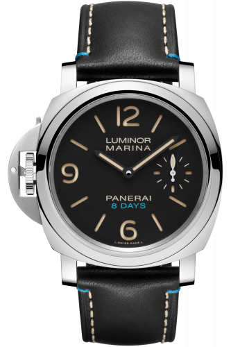 Panerai Luminor Marina 44 Left-Handed 8 Days Power Reserve Stainless Steel / Black PAM00796