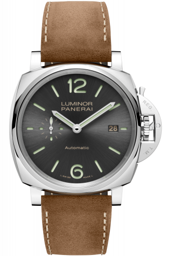 Panerai Luminor Due 42 3 Days Date Stainless Steel / Grey PAM00904