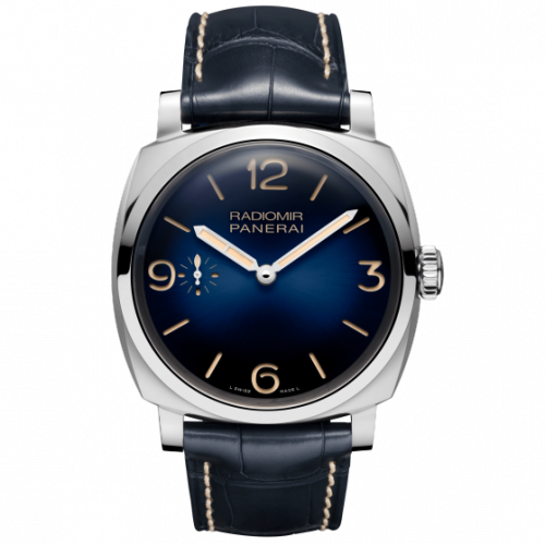 Panerai Radiomir 1940 47 3 Days Stainless Steel / Blue / Mediterraneo PAM00932