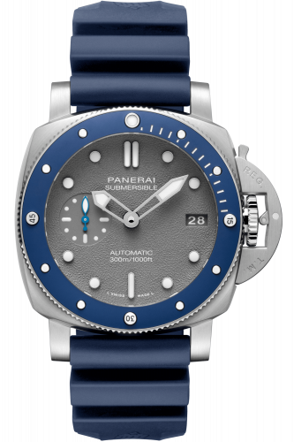 Panerai Luminor Submersible 42 3 Days Automatic Acciaio Blue Ceramic / Shark Grey PAM00959