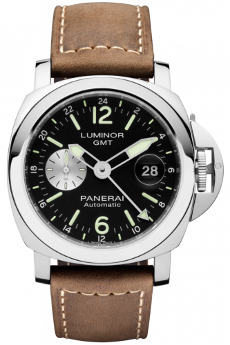 Panerai Luminor 44 GMT Automatic Stainless Steel / Black PAM01088