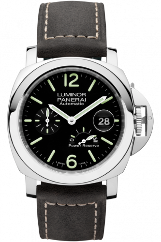 Panerai Luminor 44 Power Reserve Automatic Stainless Steel / Black PAM01090