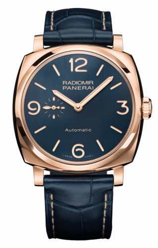 Panerai Radiomir 1940 3 Days Automatic Oro Rosso Bucherer Blue Editions PAM00695