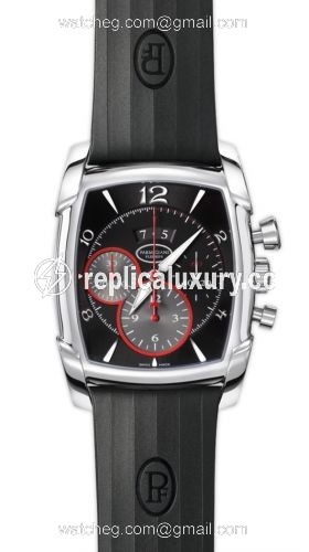 Parmigiani Fleurier Kalpagraphe Stainless Steel / Black / Rubber PFC128-0001400-X01402