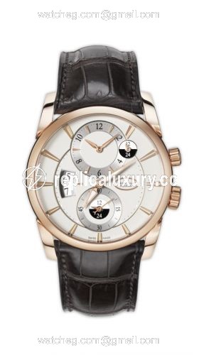Parmigiani Fleurier Tonda Hemispheres Rose Gold / White PFC231-1002400-HA1241