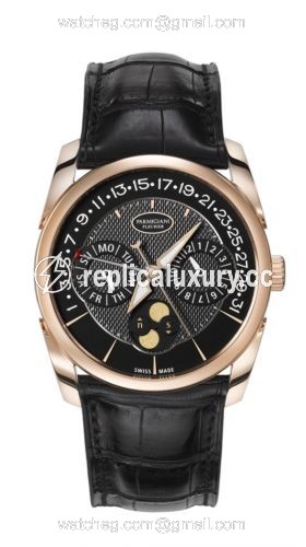 Parmigiani Fleurier Tonda Quator Rose Gold / Black PFC272-1000200-HA1441