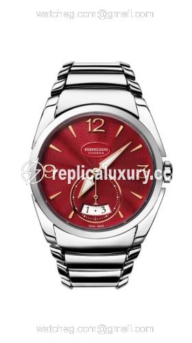 Parmigiani Fleurier Tonda Metropolitaine Stainless Steel / Amarante / Bracelet PFC273-0000900-B00002